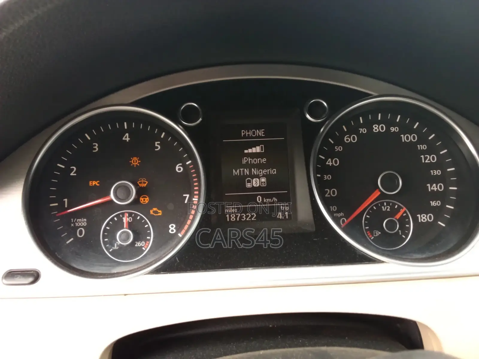 Volkswagen Passat 2012 Blue