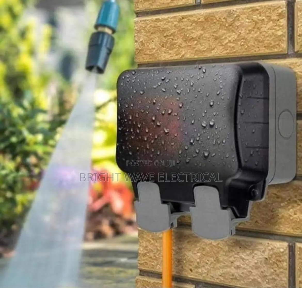 Double Socket Water Proof Outdoor Socket