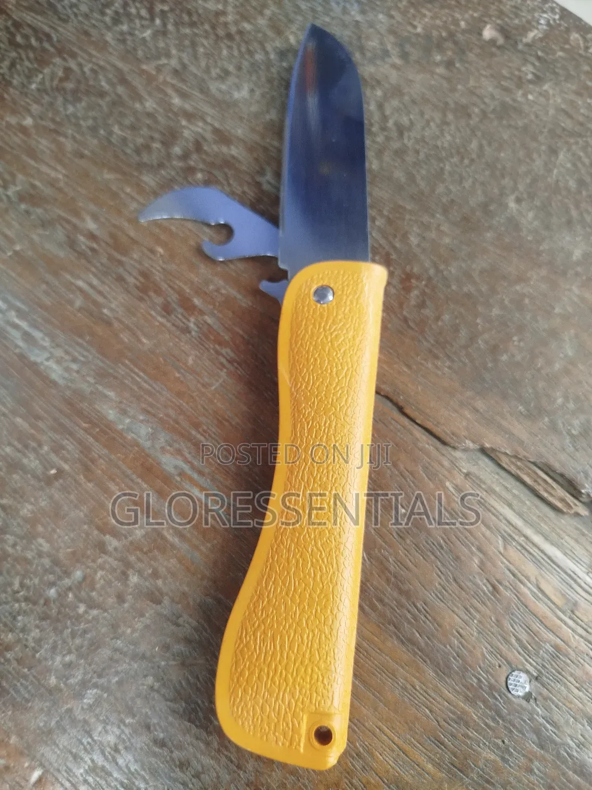 Folding Pocket Knife With Bottle Opener Key Holder