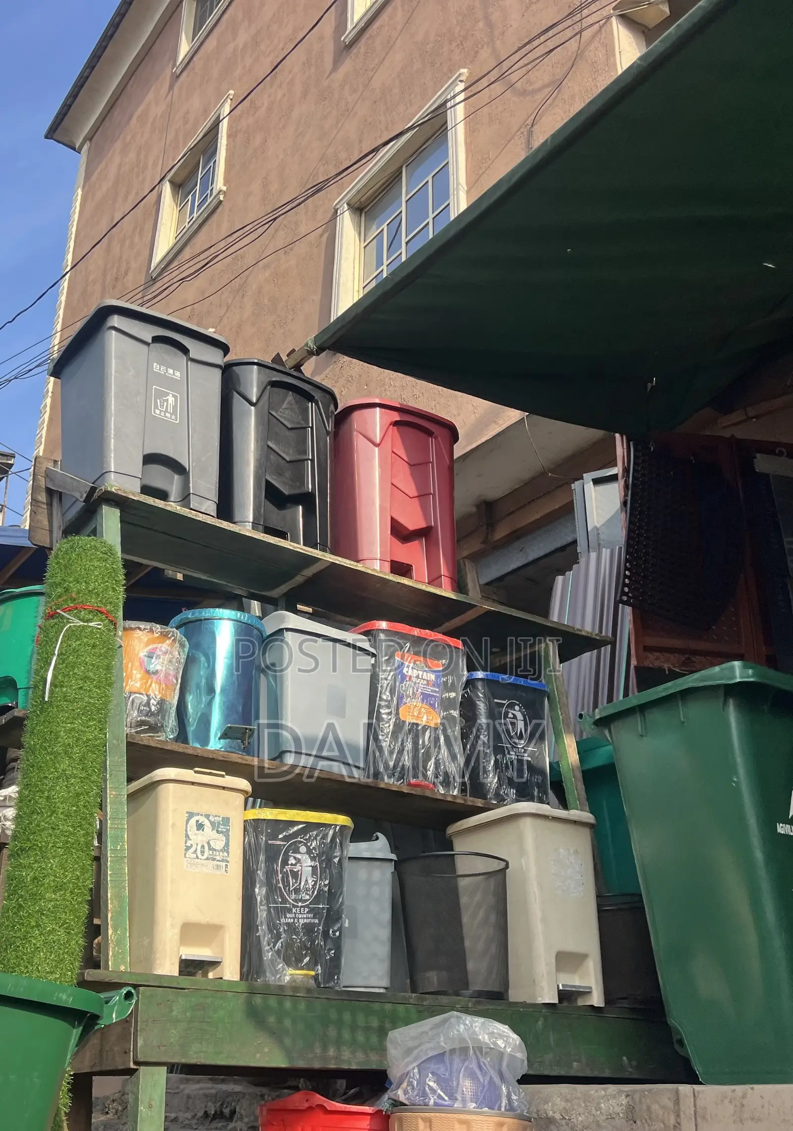 Wheelie Bins in Various Colors