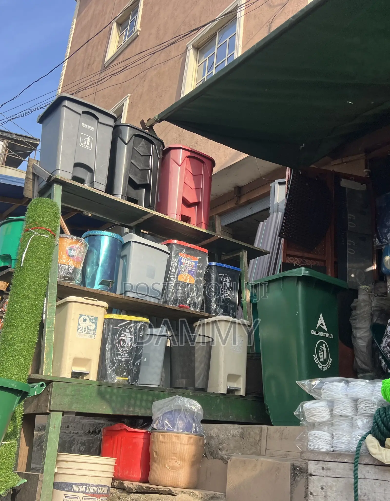 Wheelie Bins in Various Colors