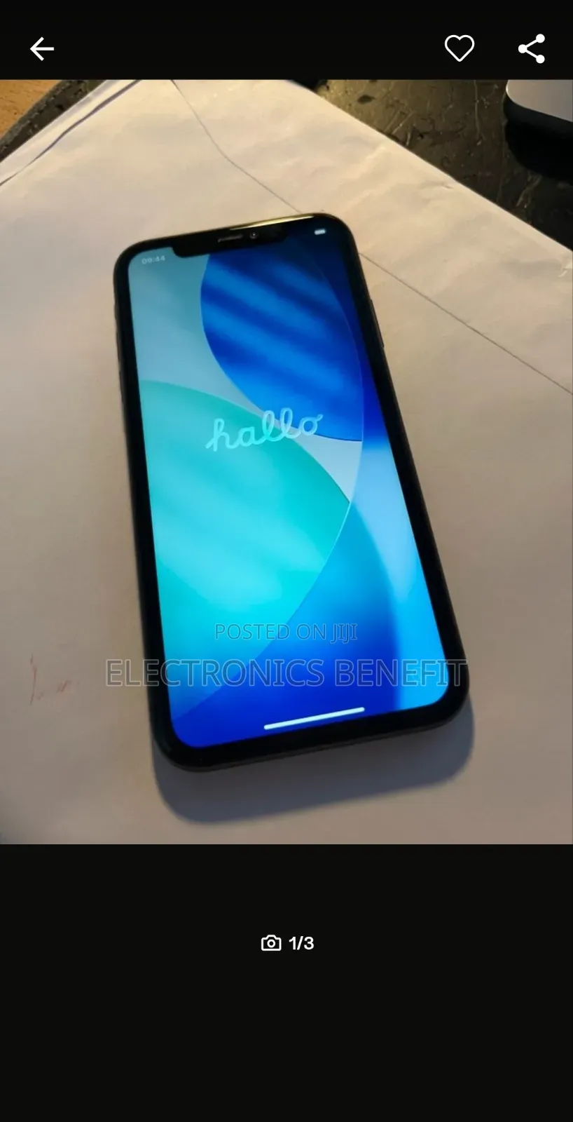 Apple iPhone 11 64 GB Black
