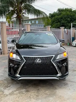 Lexus RX 350 F Sport AWD 2016 Black