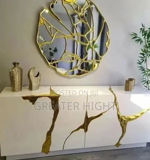 Luxury Mirror Console Table