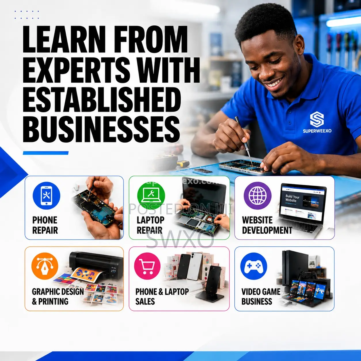 Learn Practical Skill From Expert With Established Business