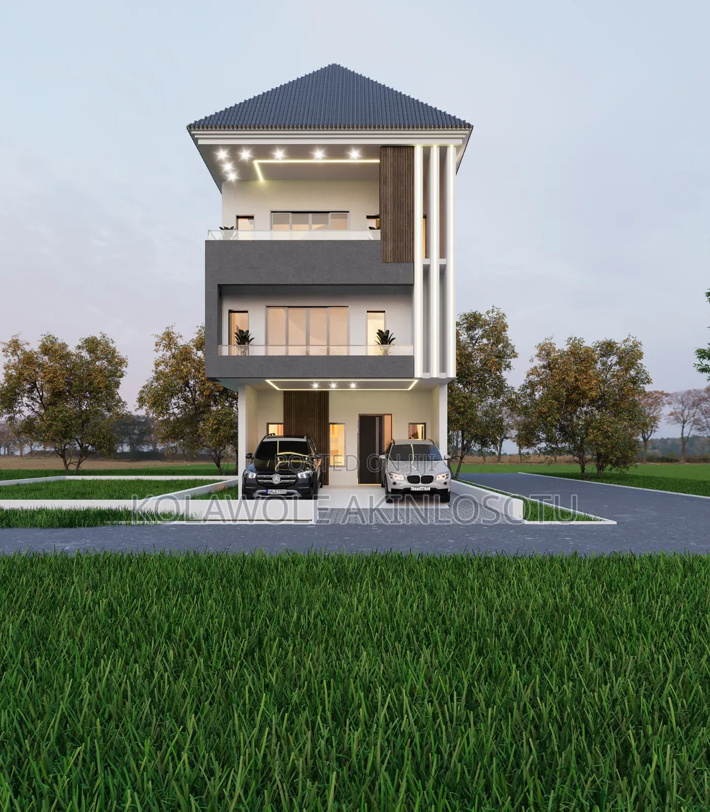 Photorealistic Exterior 3D Visualization | Architectural Rendering