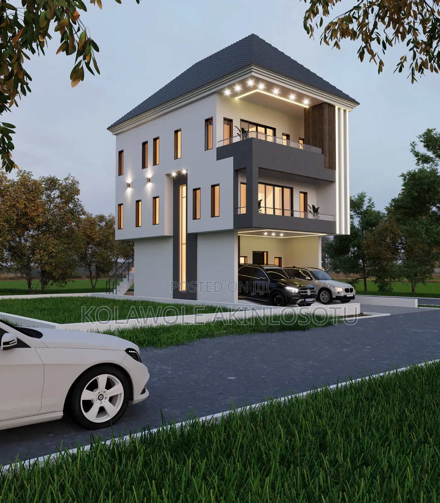 Photorealistic Exterior 3D Visualization | Architectural Rendering