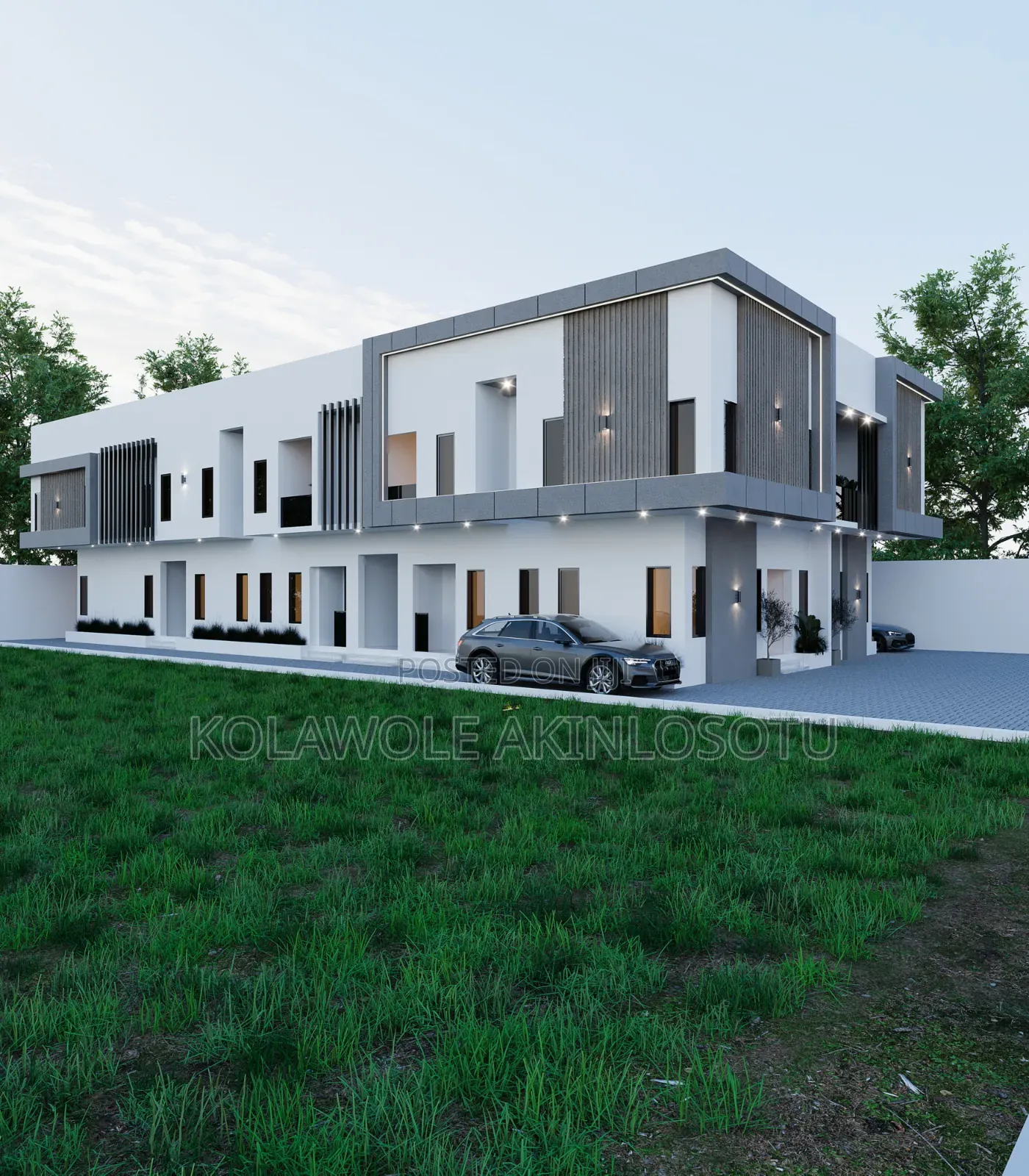 Photorealistic Exterior 3D Visualization | Architectural Rendering