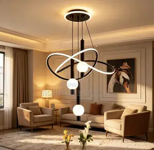 Orbit Chandelier, Modern Pendant Light, Luxury Chandelier,