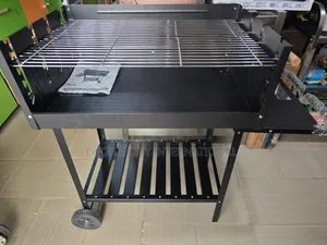 Steel Deluxe Trolley Party Barbecue