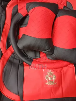 Premium Car Seat Cover With Steering Wheel Cover