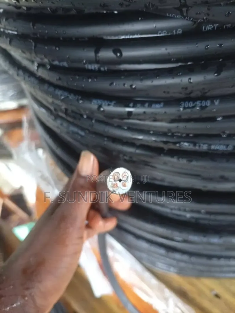 4mm 4core Flexible Cable