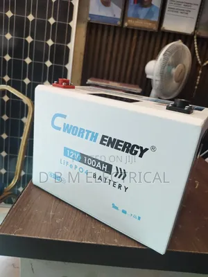 Cworth Solar Lithium Battery 12v 100ah
