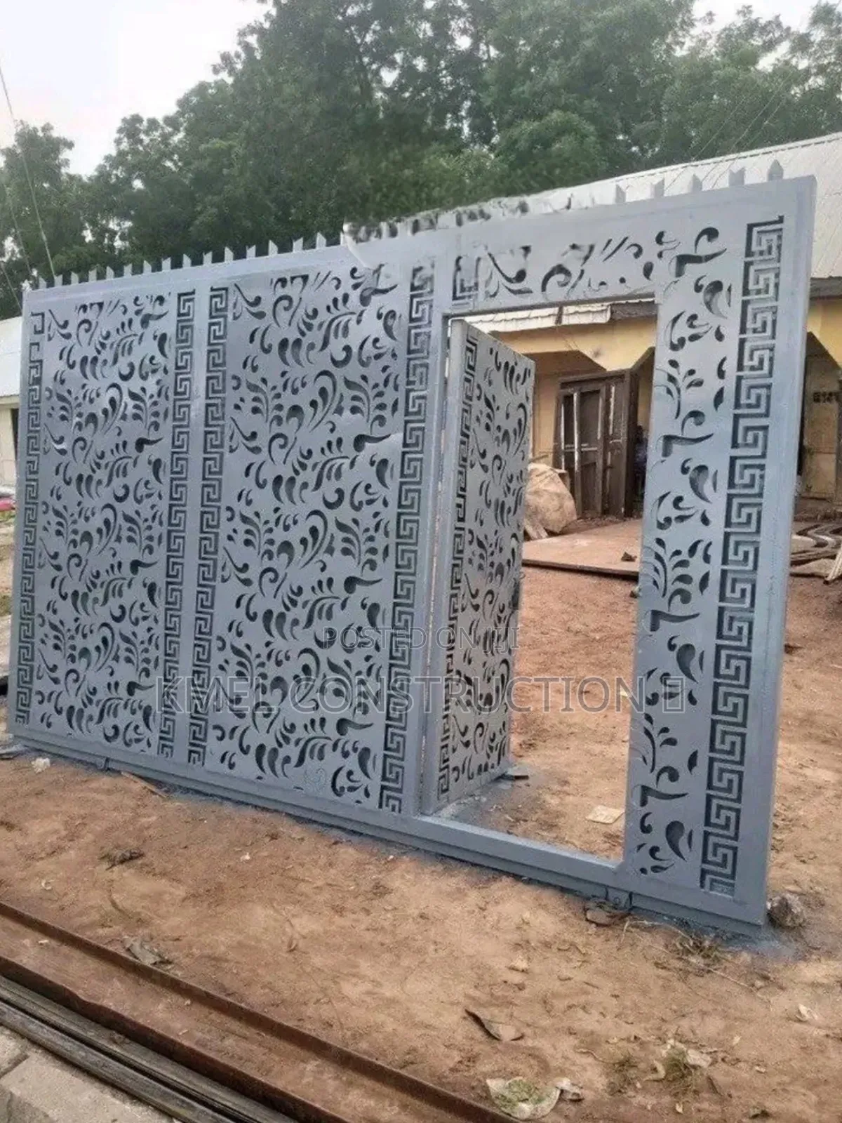 Decorative Laser Cut Partition