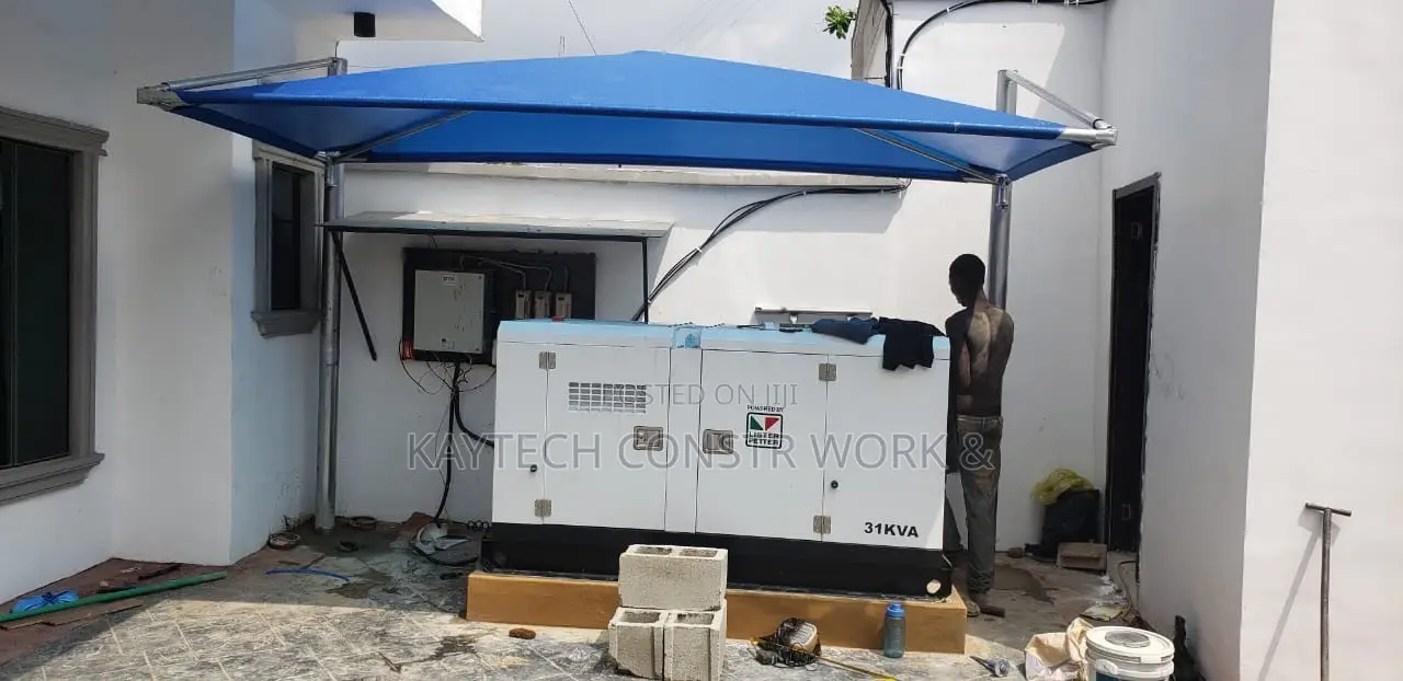 Carport Shade for Generators
