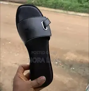 Women’s Black and Comfortable Slides