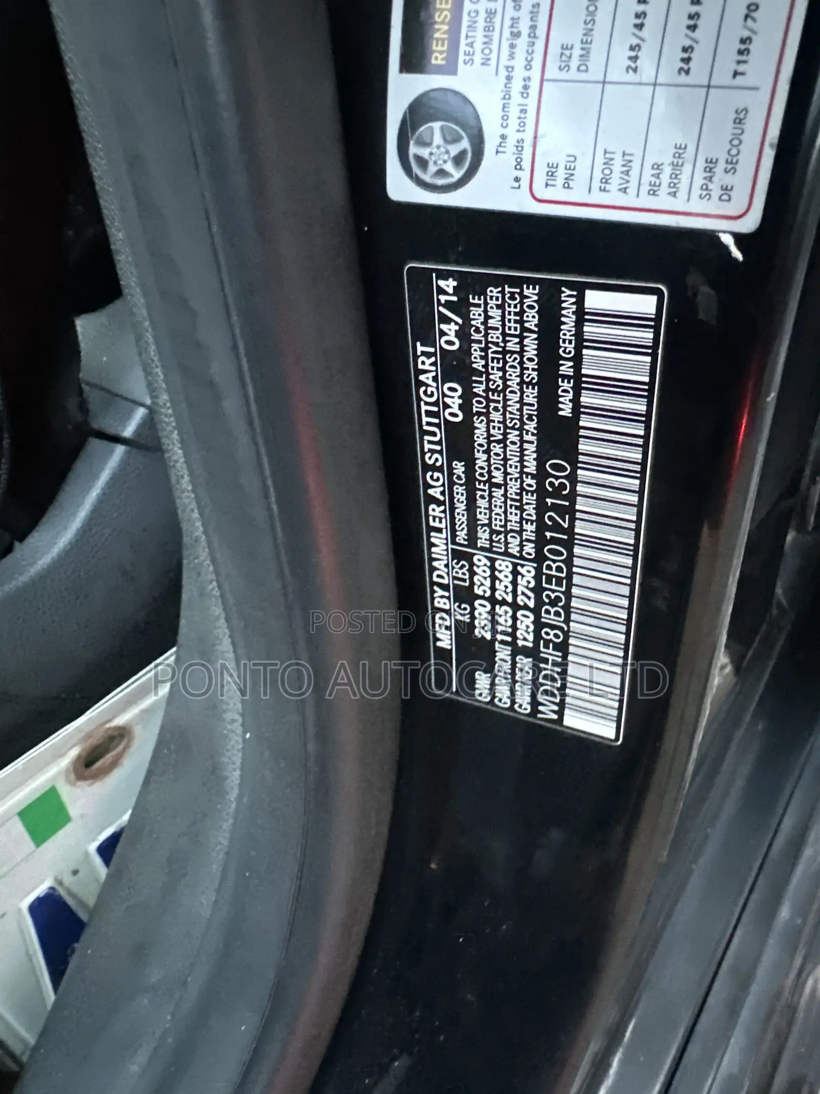 Mercedes-Benz E350 2014 Black
