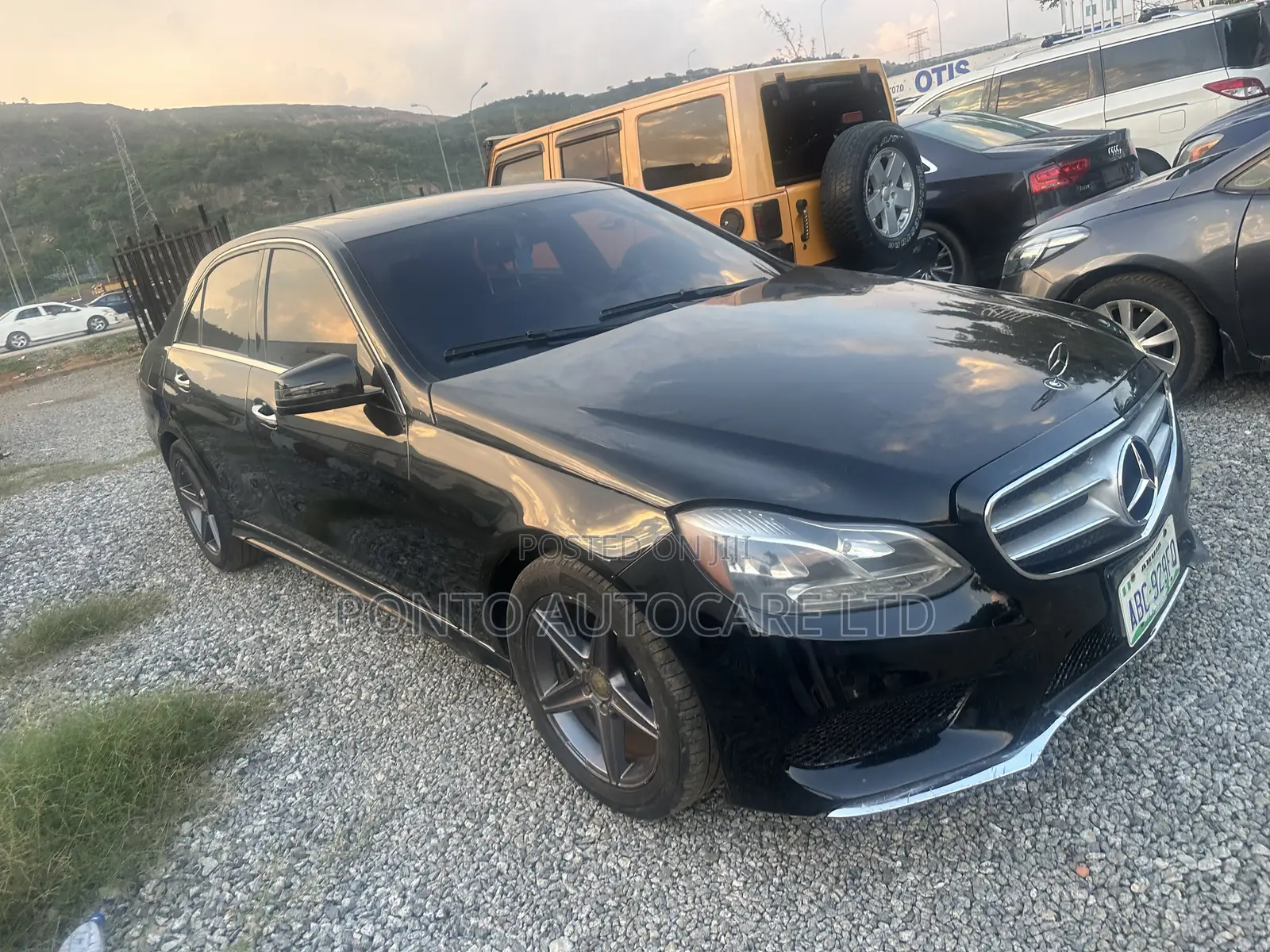 Mercedes-Benz E350 2014 Black