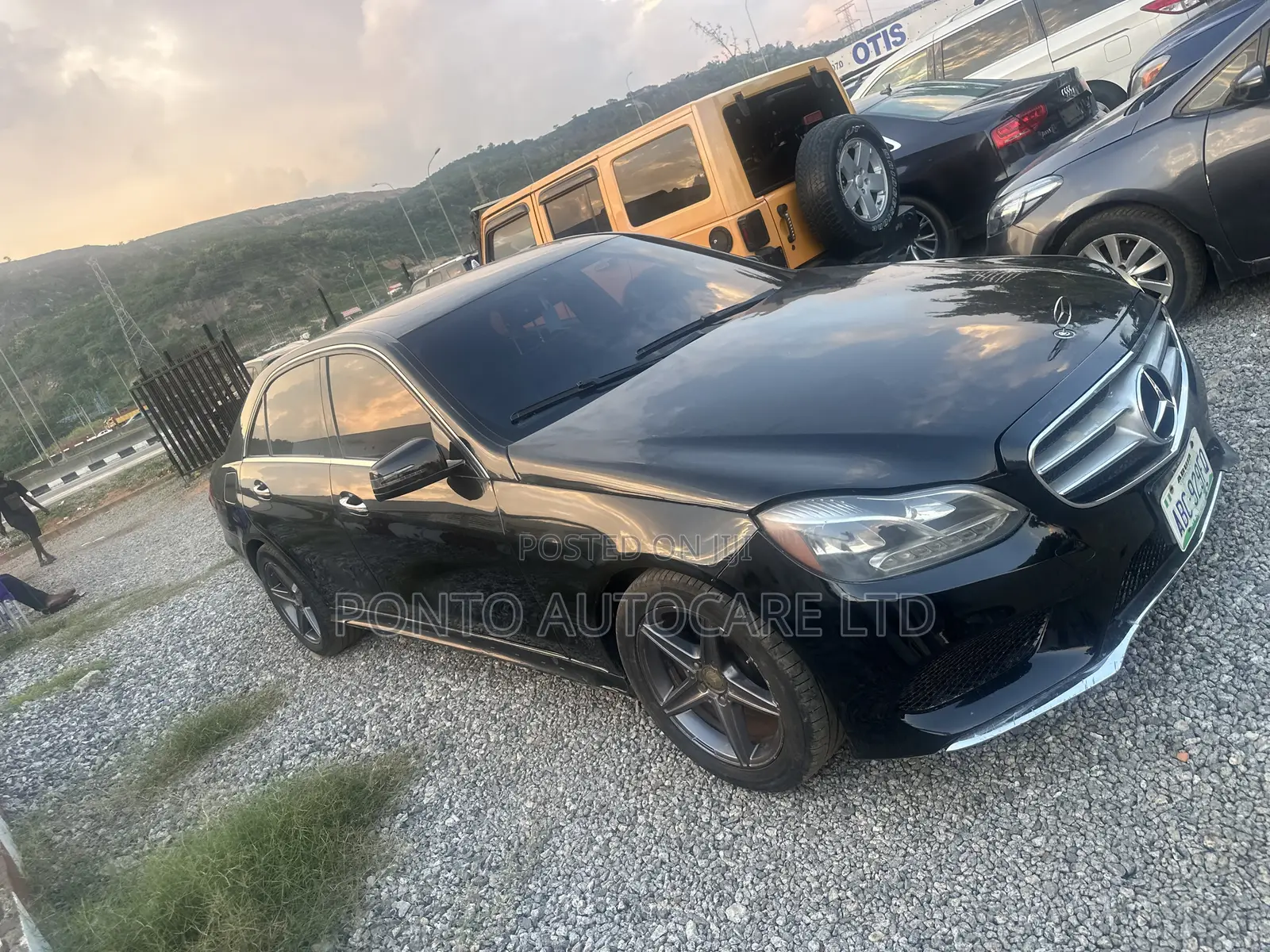 Mercedes-Benz E350 2014 Black