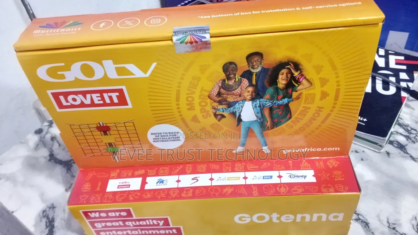 Installation DSTV Gotv Startime
