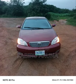 Toyota Corolla 2005 Red