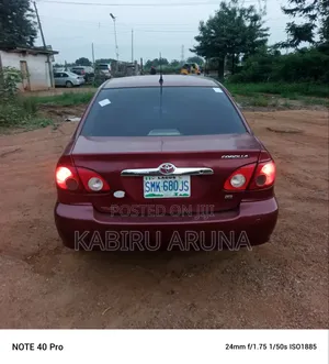 Toyota Corolla 2005 Red