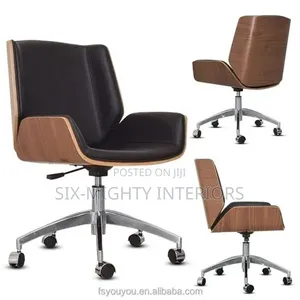 Modern Bentwood Middle Backrest Boss Office Chair