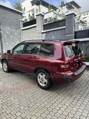 Toyota Highlander V6 AWD 2003 Red