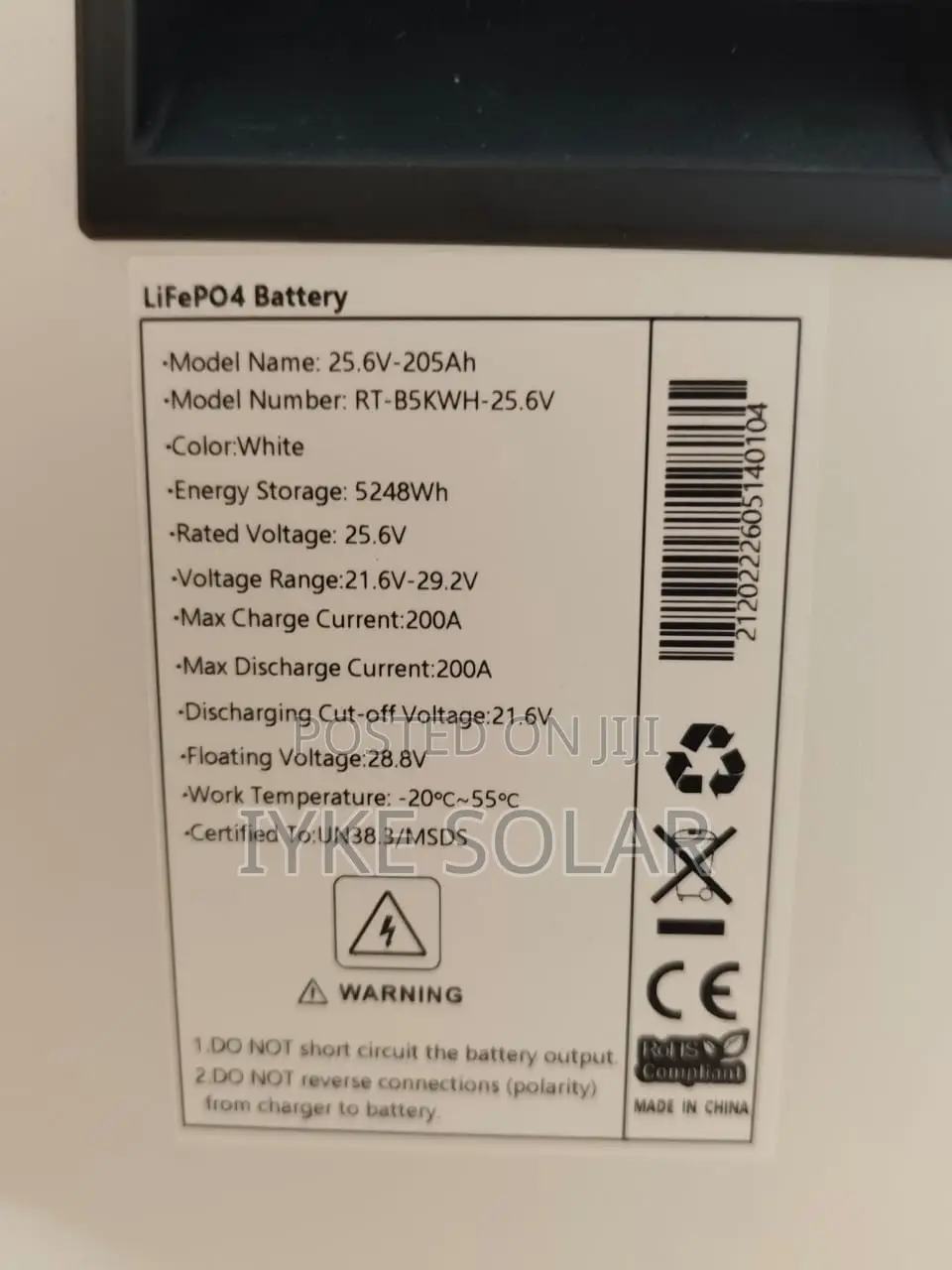 5kwh 24v Restar Lithium Ion Battery