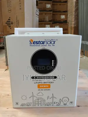 5kwh 24v Restar Lithium Ion Battery