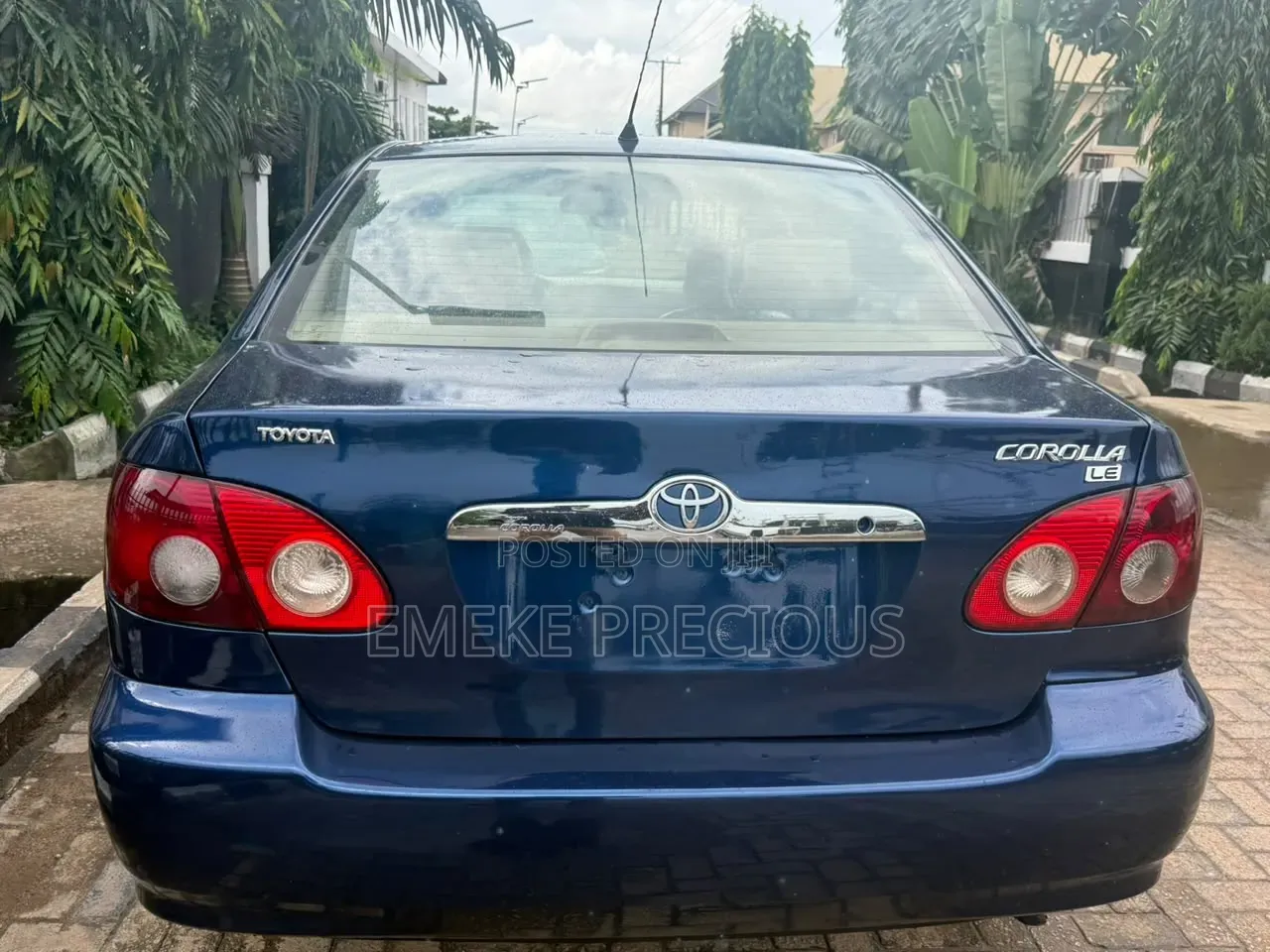 Toyota Corolla 2004 Blue