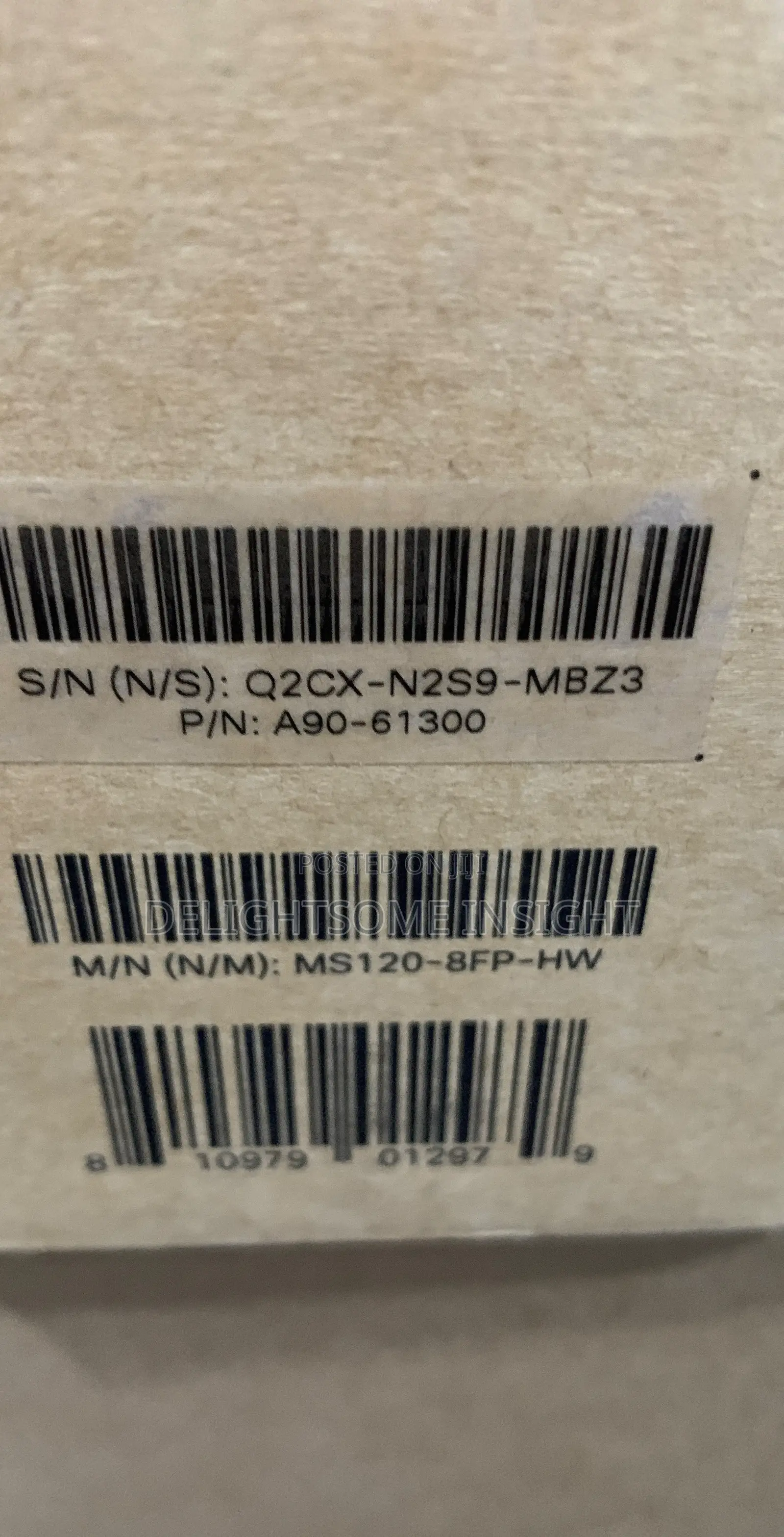 Cisco Meraki MS120-8FP-HW