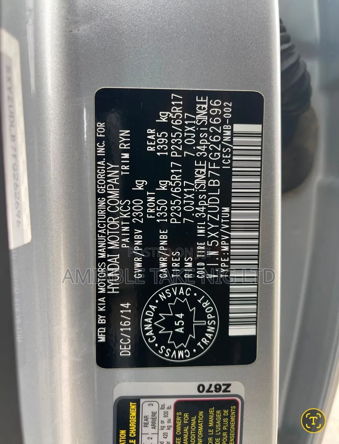 Hyundai Santa Fe 2015 Silver