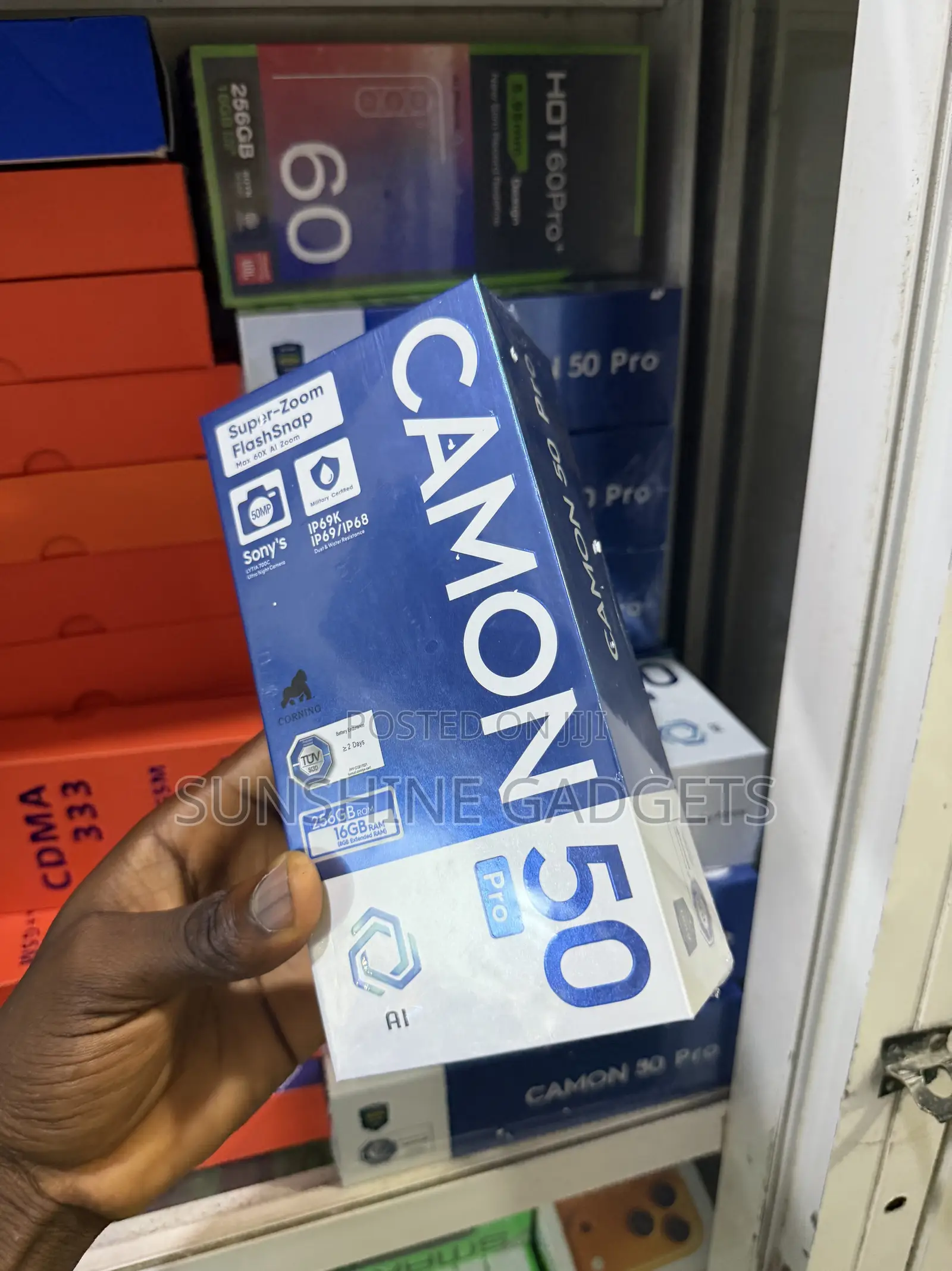 New Tecno Camon 50 Pro 256 GB