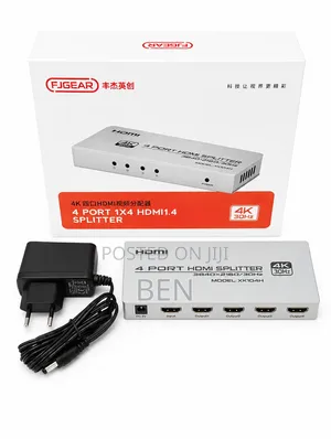 Generic Fjgear HDMI Splitter 4ways Matel