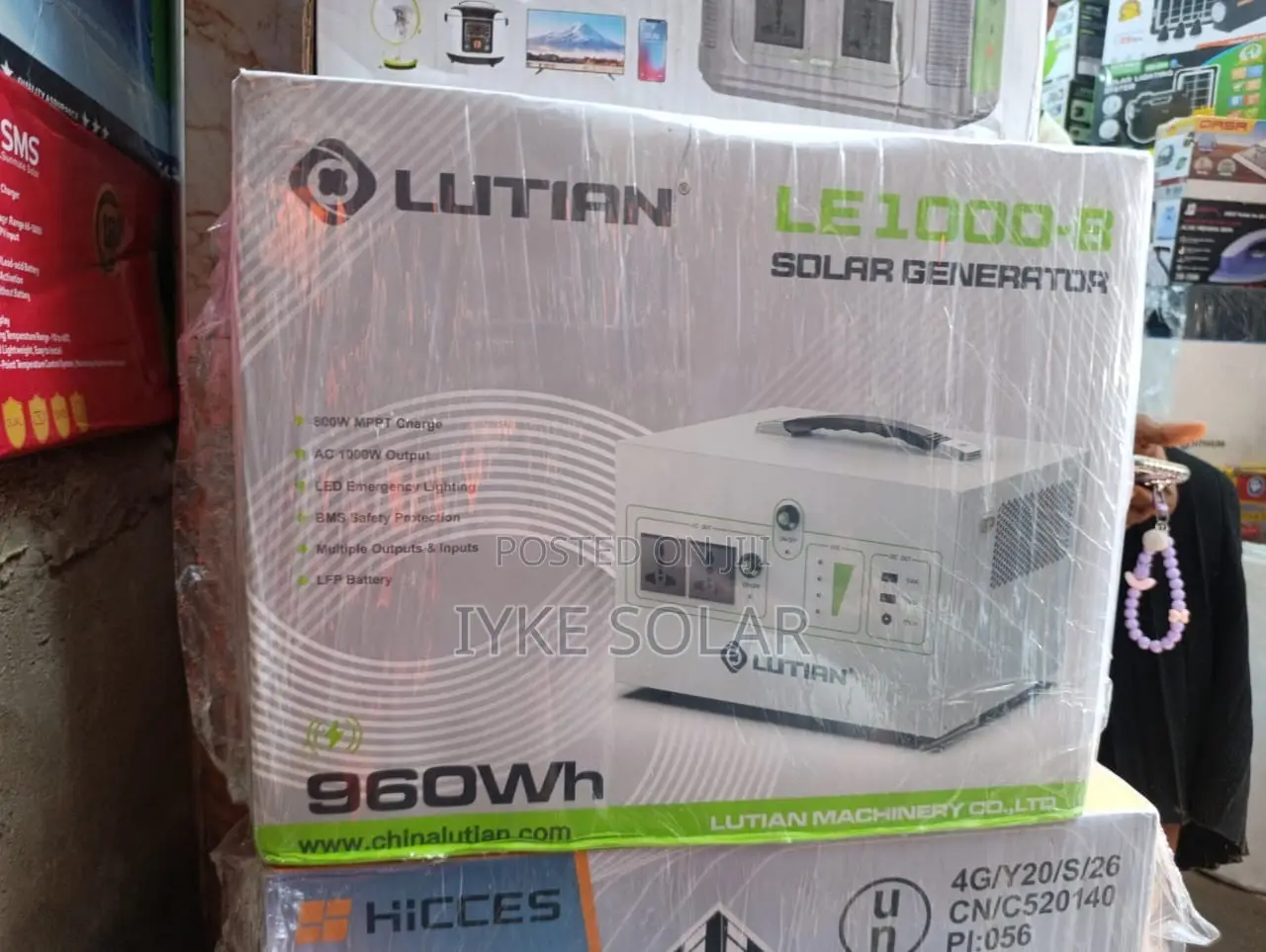 1000w/230v Lutian Solar Generator