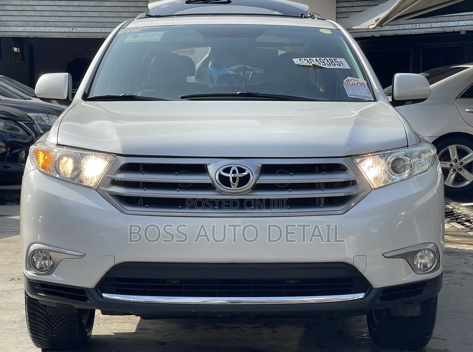 Toyota Highlander Limited 2011 White