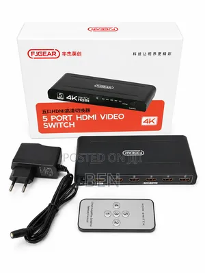 Fjgear 5- Port Video Switch