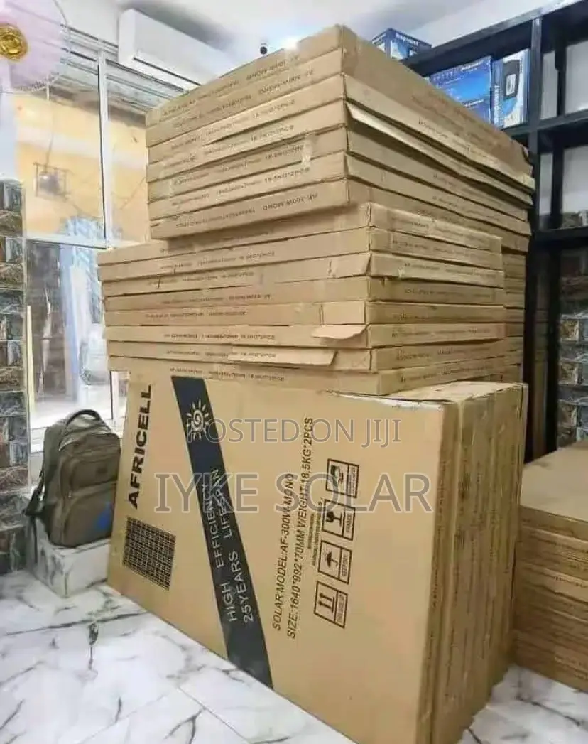 300watts Africell Solar Panel ( New One)