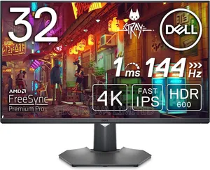 Dell G3223Q Gaming Monitor - 32-Inch Ultra UHD 3840x2160 144Hz 1Ms