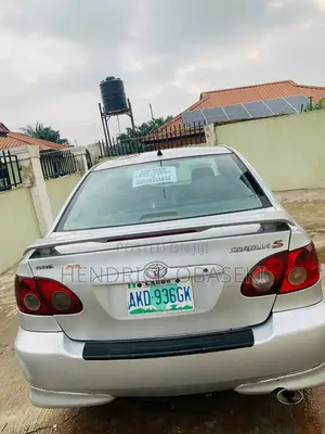 Toyota Corolla S 2006 Silver