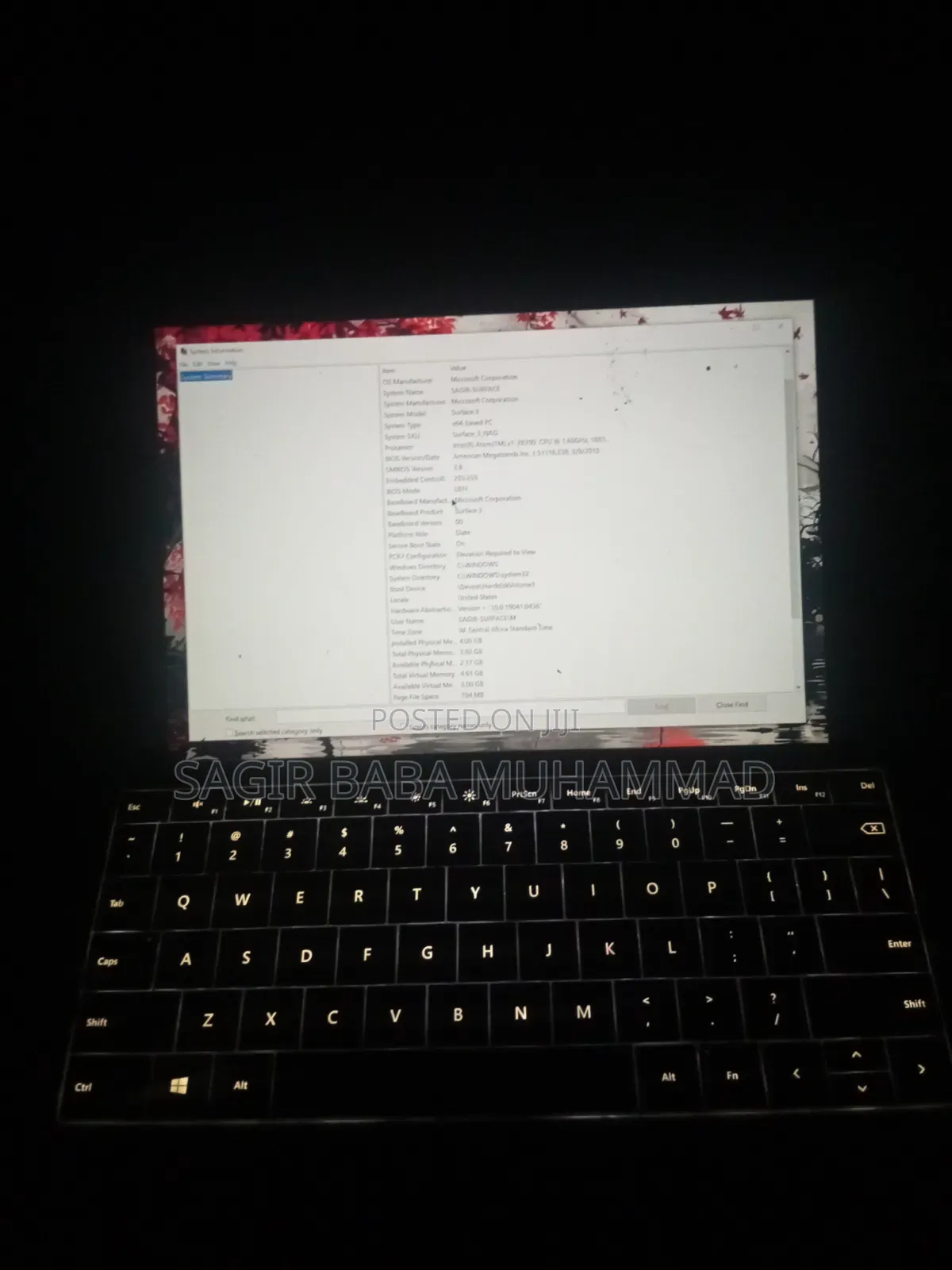 Laptop Microsoft Surface 3 4GB Intel Atom eMMC 128GB