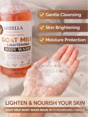 Gozella Goat Milk Lightening Body Wash