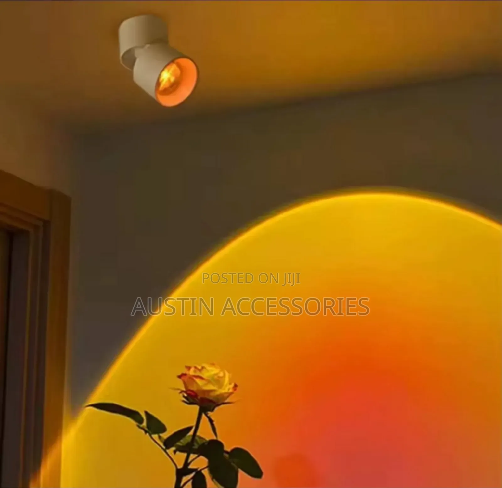 Surface Mounted Adjustable 180 Degree Sunset Lamp Projection