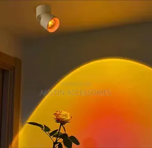 Surface Mounted Adjustable 180 Degree Sunset Lamp Projection