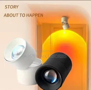 Surface Mounted Adjustable 180 Degree Sunset Lamp Projection