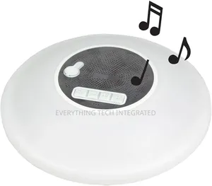 Poolmaster 54504 Portable Floating Waterproof Multi-Light Speaker