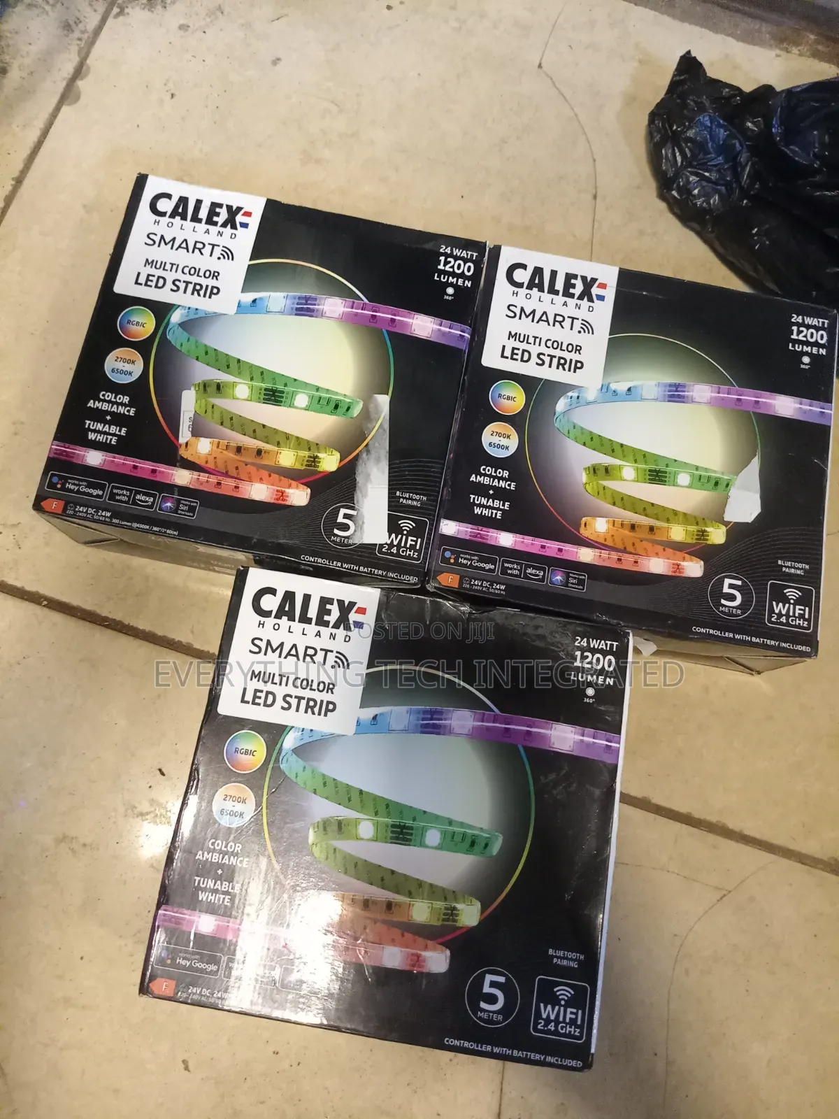 CALEX - Smart Strip Light RGB, Smart App Control, Works With Amazon