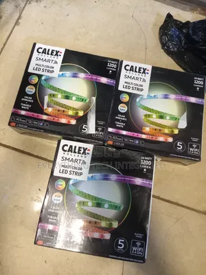 CALEX - Smart Strip Light RGB, Smart App Control, Works With Amazon
