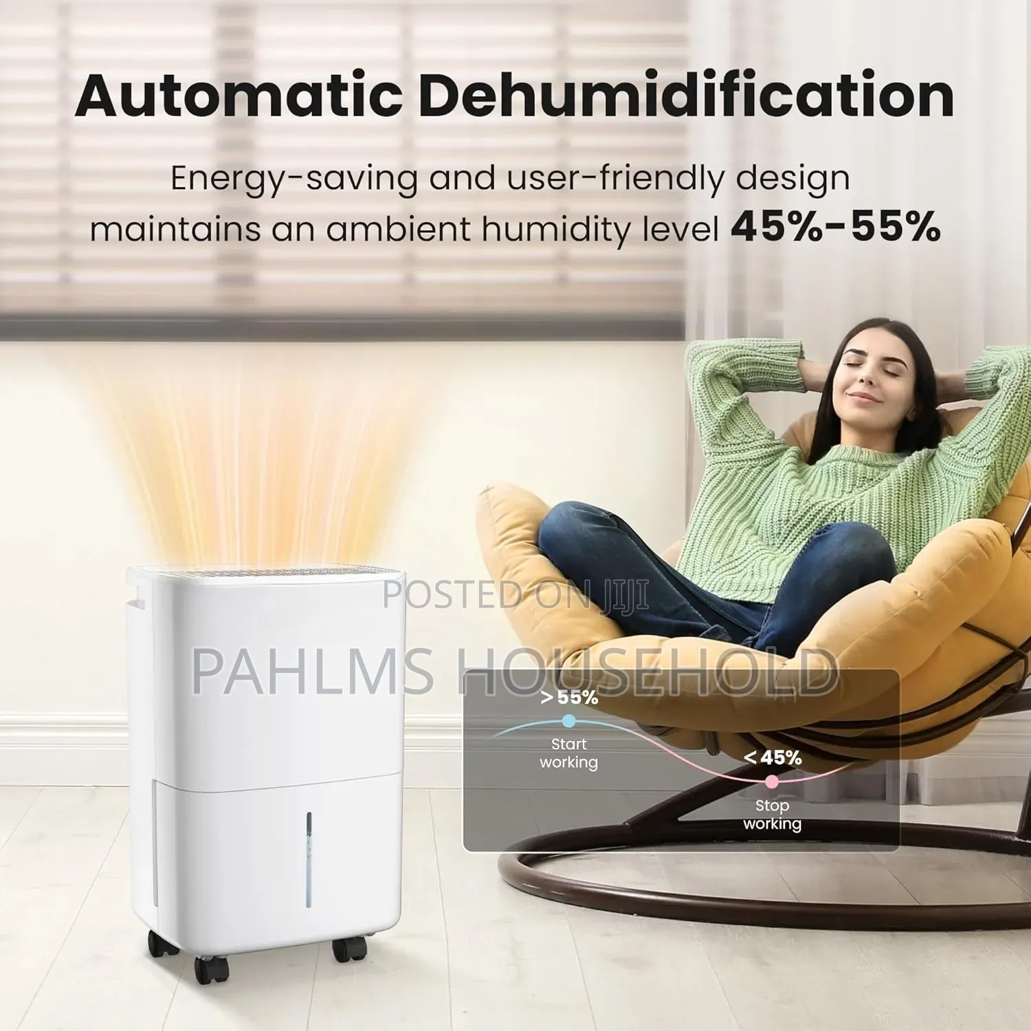Maxi 12L Dehumidifier|moisture Absorber